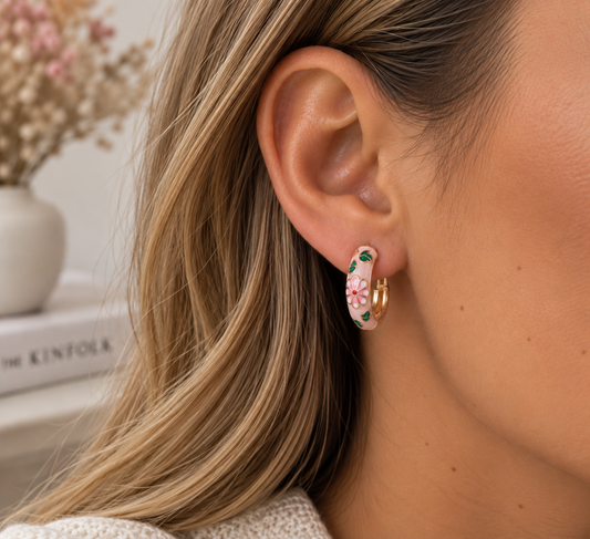 Oorbellen Cloisonne