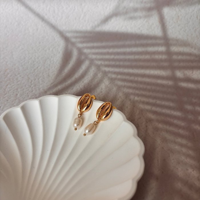 Oorbellen Cowrie